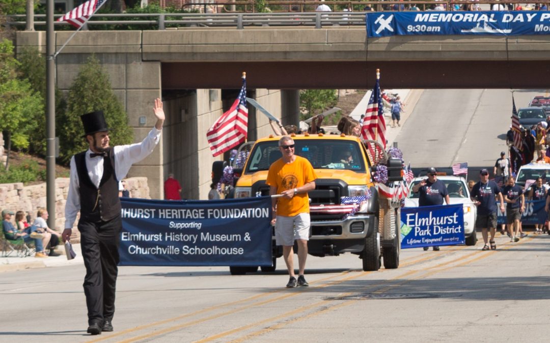 President Lincoln to Appear at Elmhurst Memorial Day