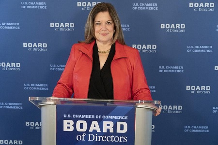 New U.S. Chamber President/CEO Shares Her Vision